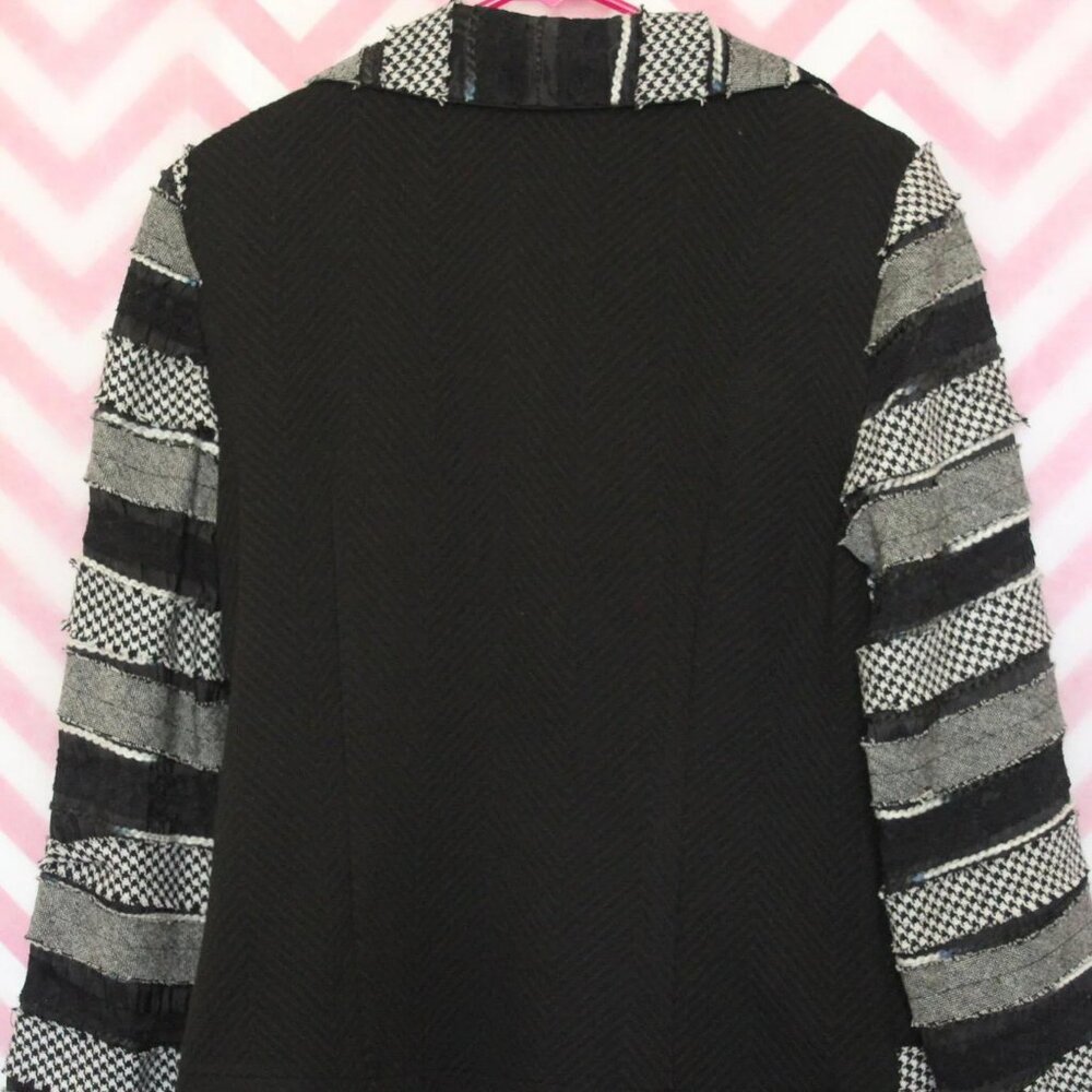 Vintage Patchwork Blazer Jacket Size 12 - image 6